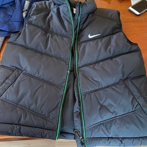 Nike Black Down Vest